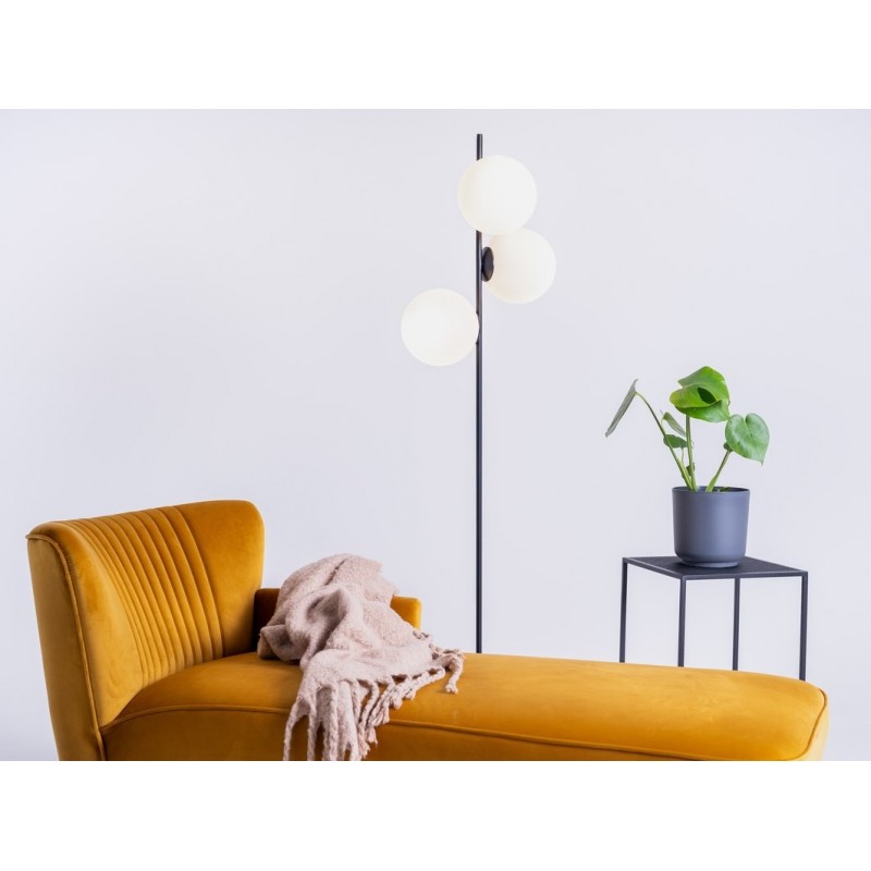Lampa podłogowa BOBLER - czarny