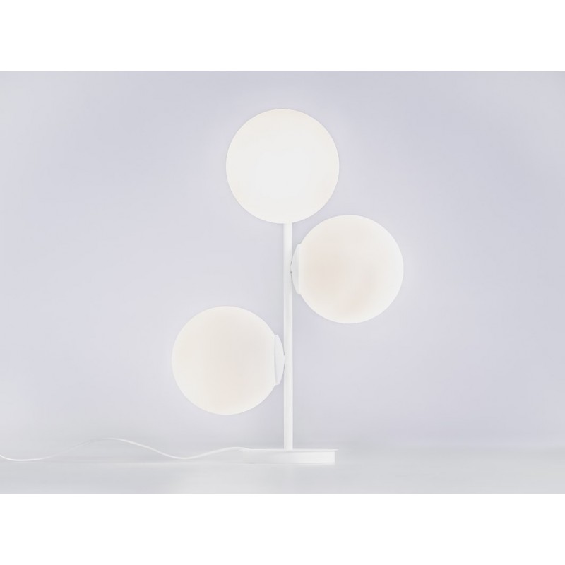 Lampa stołowa BOBLER - biała