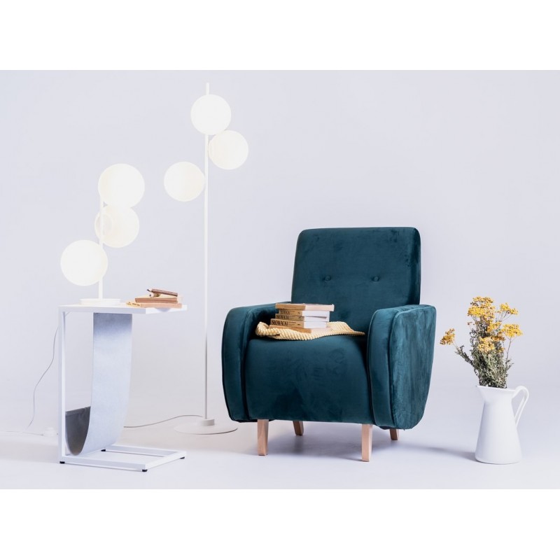 Lampa stołowa BOBLER - biała