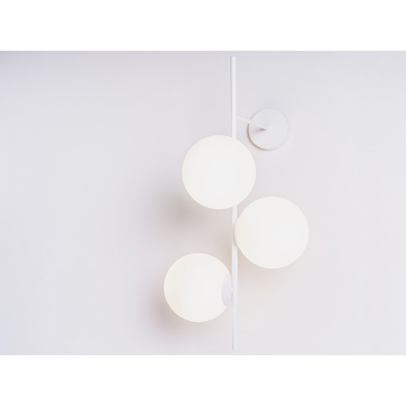 Lampa ścienna BOBLER 1connect - biała