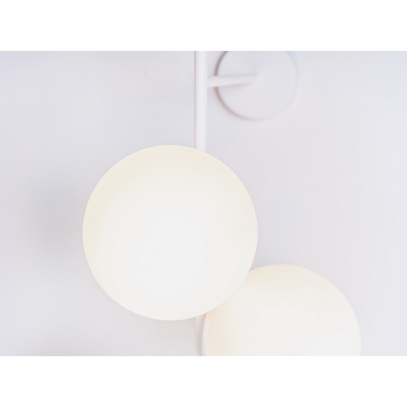 Lampa ścienna BOBLER 1connect - biała