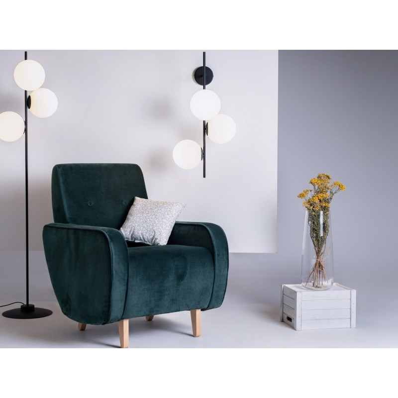 Lampa ścienna BOBLER 1connect - czarny