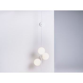 Lampa ścienna BOBLER 2connect - biała