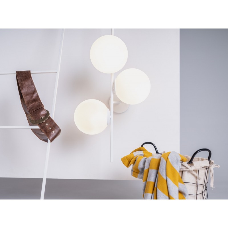 Lampa ścienna BOBLER 2connect - biała