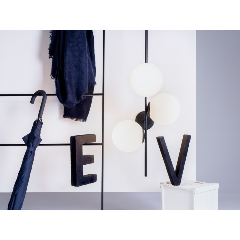 Lampa ścienna BOBLER 2connect - czarny