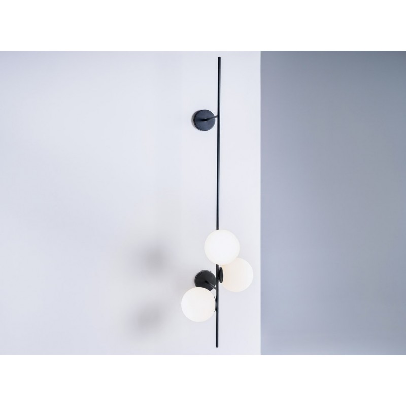 Lampa ścienna BOBLER 2connect - czarny