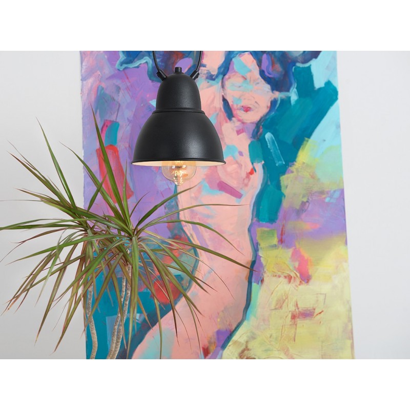 Lampa wisząca COBEN HANGMAN 1 - czarny