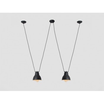 Lampa wisząca COBEN HANGMAN 2 - czarny