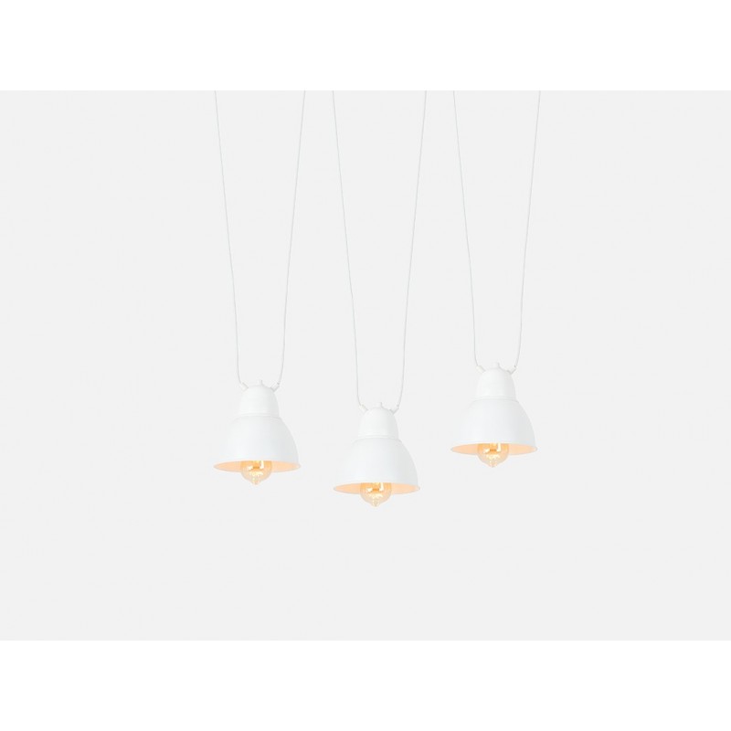 Lampa wisząca COBEN HANGMAN 3 - biały