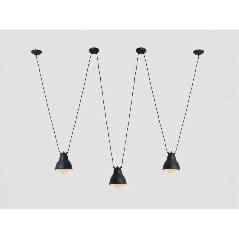 Lampa wisząca COBEN HANGMAN 3 - czarny