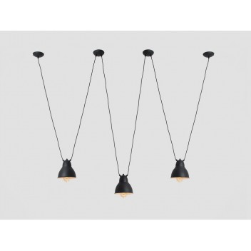 Lampa wisząca COBEN HANGMAN 3 - czarny