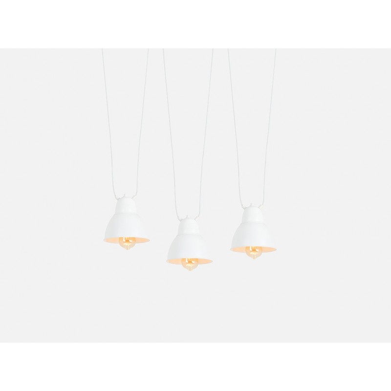 Lampa wisząca COBEN HANGMAN FIX 3 - biały