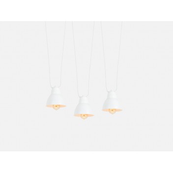 Lampa wisząca COBEN HANGMAN FIX 3 - biały