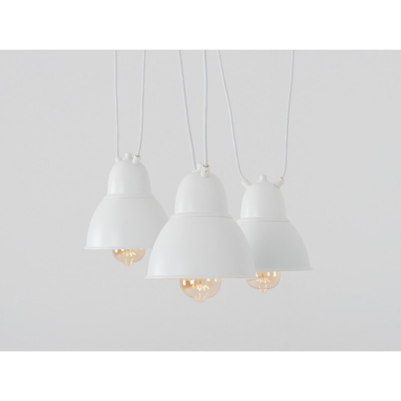 Lampa wisząca COBEN HANGMAN FIX 3 - biały