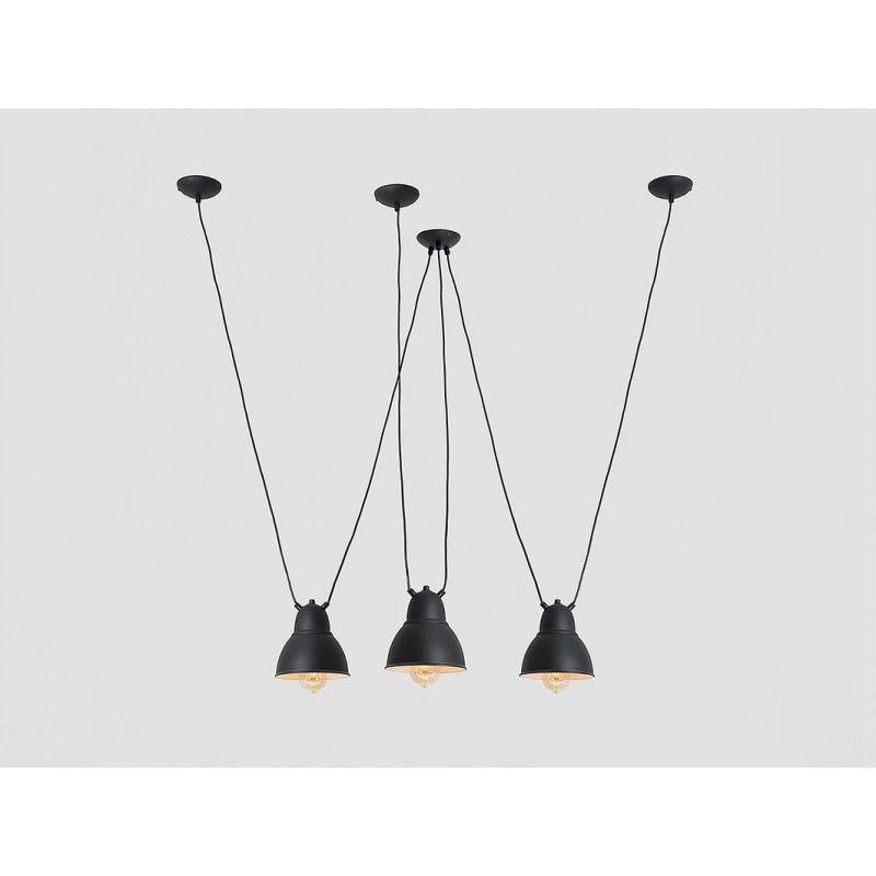 Lampa wisząca COBEN HANGMAN FIX 3 - czarny
