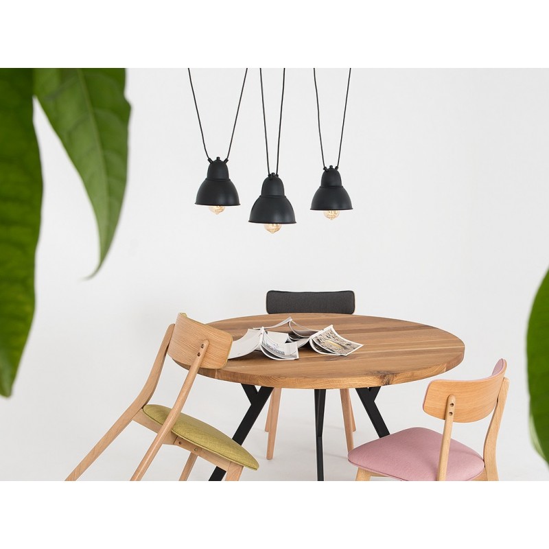 Lampa wisząca COBEN HANGMAN FIX 3 - czarny