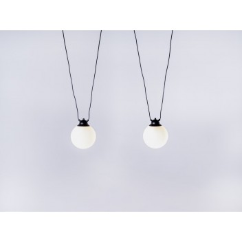 Lampa wisząca GLASS HANGMAN 2 - czarny