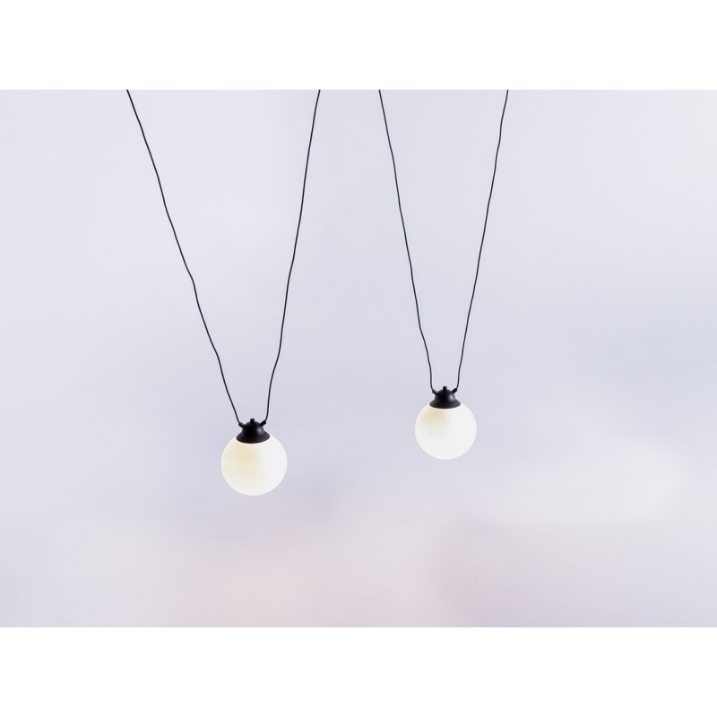 Lampa wisząca GLASS HANGMAN 2 - czarny