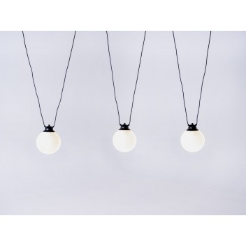 Lampa wisząca GLASS HANGMAN 3 - czarny