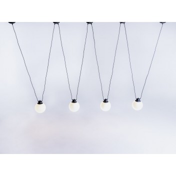 Lampa wisząca GLASS HANGMAN 4 - czarny