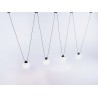 Lampa wisząca GLASS HANGMAN 4 - czarny