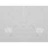 Lampa wisząca COBEN TWO HEAD - biały