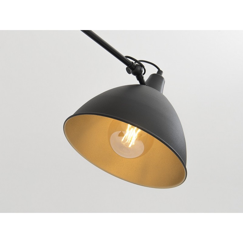 Lampa wisząca COBEN TWO HEAD - czarny