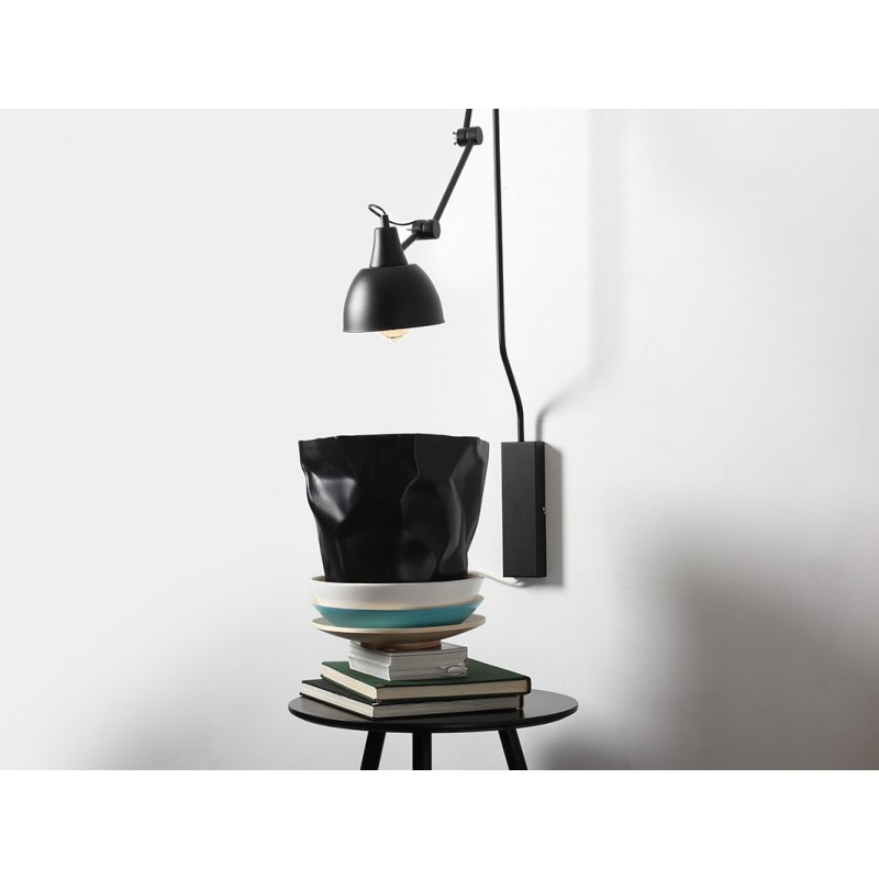 Lampa ścienna COBEN WALL - czarny