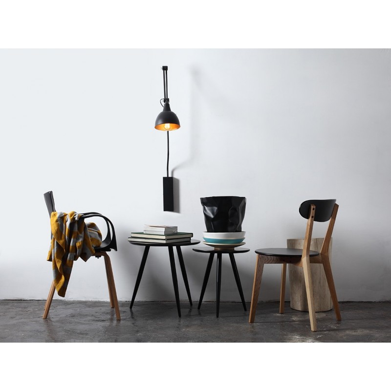 Lampa ścienna COBEN WALL - czarny