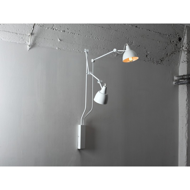 Lampa ścienna COBEN WALL 2 - biały