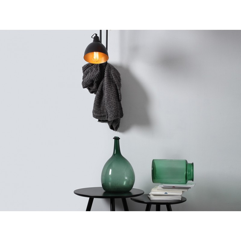 Lampa ścienna COBEN WALL 2 - czarny