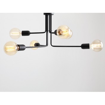 Lampa wisząca VANWERK 29 - czarny