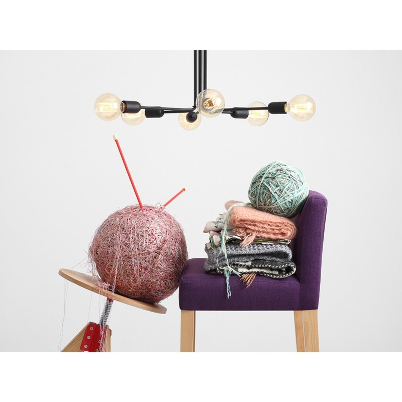 Lampa wisząca VANWERK 41 - czarny