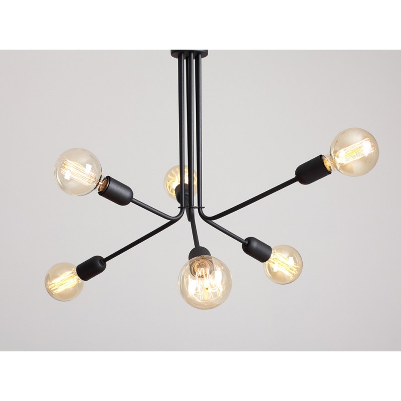 Lampa wisząca VANWERK 51 - czarny