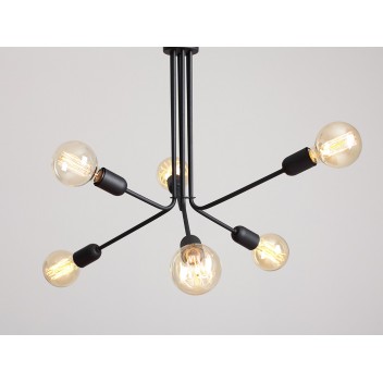 Lampa wisząca VANWERK 51 - czarny