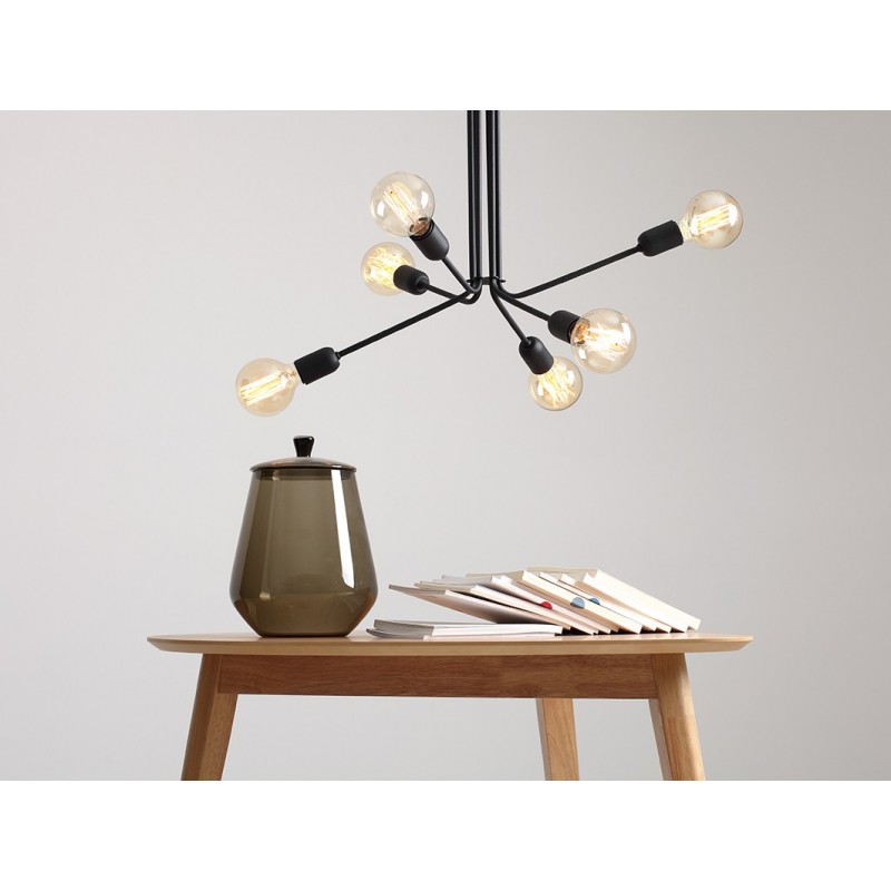 Lampa wisząca VANWERK 51 - czarny