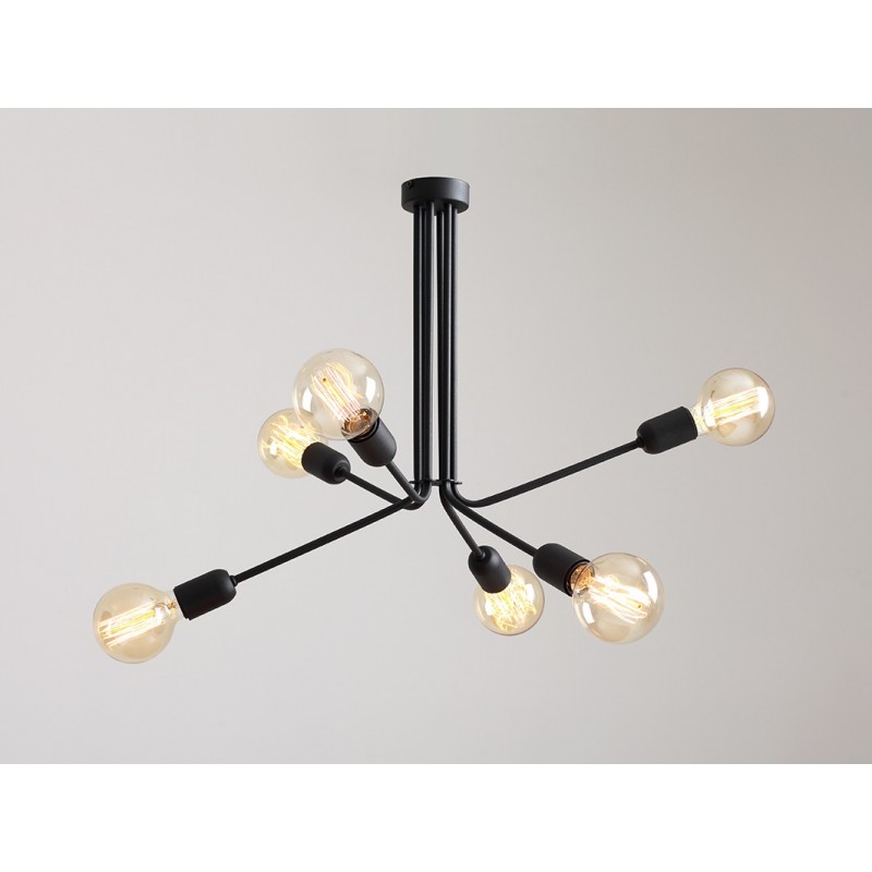 Lampa wisząca VANWERK 51 - czarny