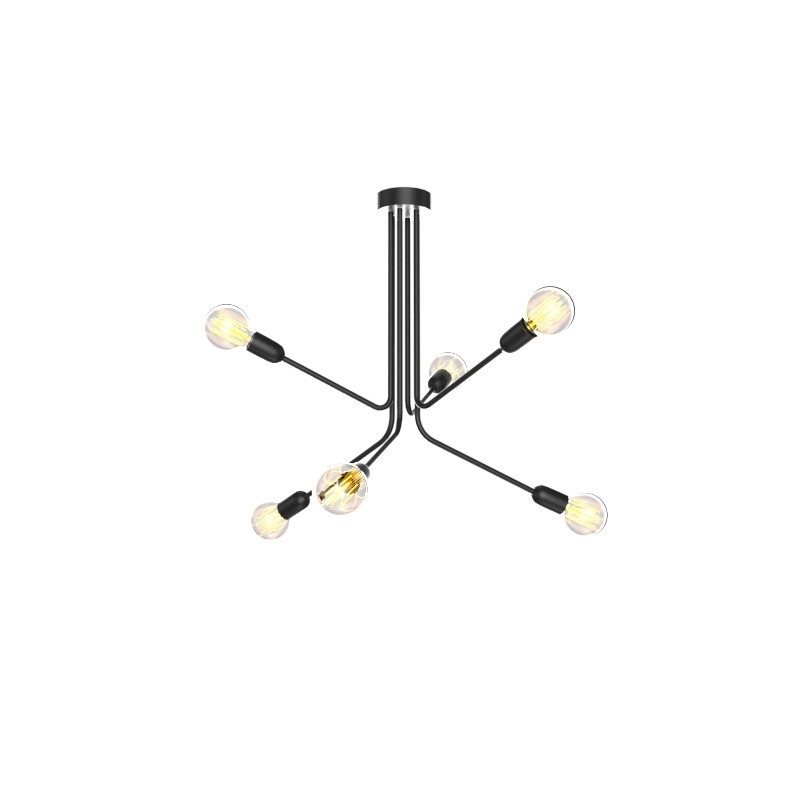 Lampa wisząca VANWERK 51 - czarny