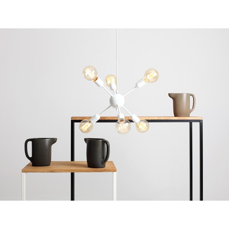 Lampa wisząca VANWERK BALL - biały