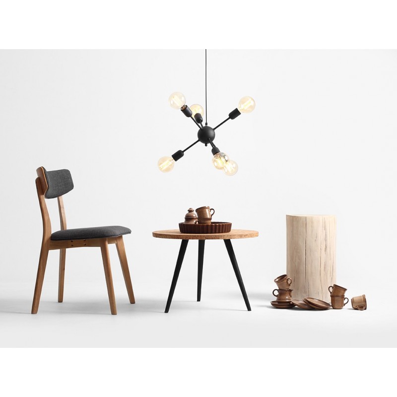 Lampa wisząca VANWERK BALL - czarny