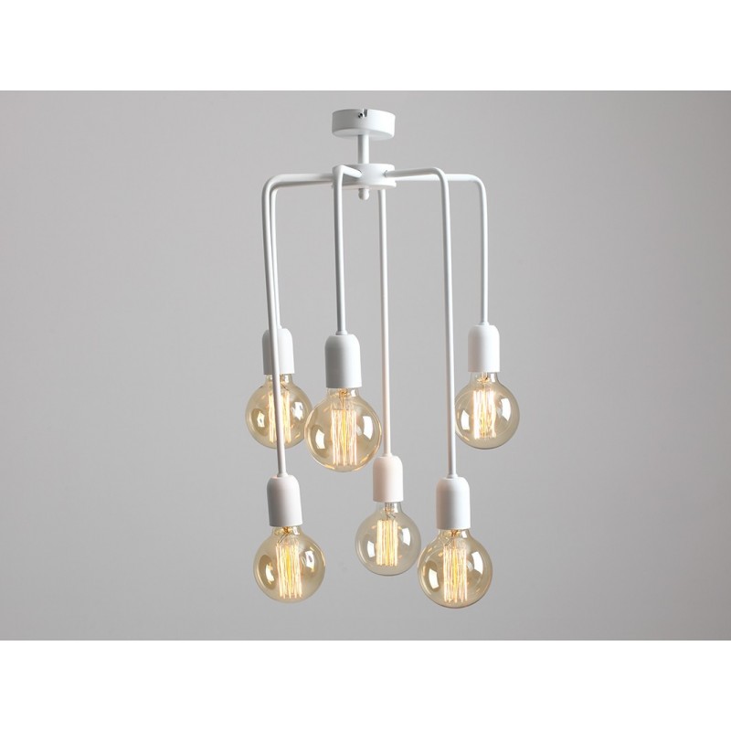 Lampa wisząca VANWERK TALL - biały