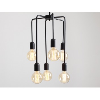 Lampa wisząca VANWERK TALL - czarny