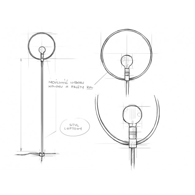 Lampa podłogowa BULLET FLOOR - 5