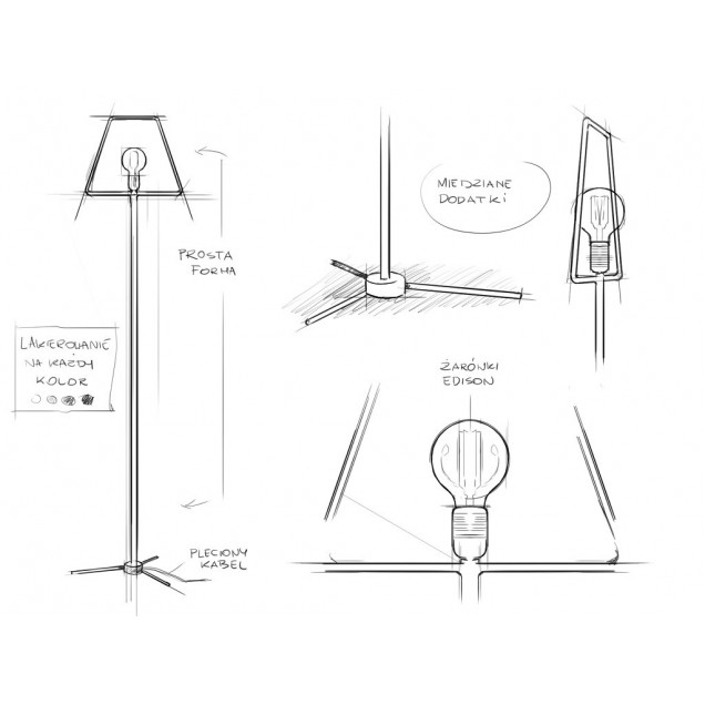 Lampa podłogowa FIRKANT FLOOR - 5