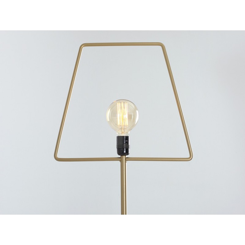 Lampa podłogowa FIRKANT FLOOR - złoty
