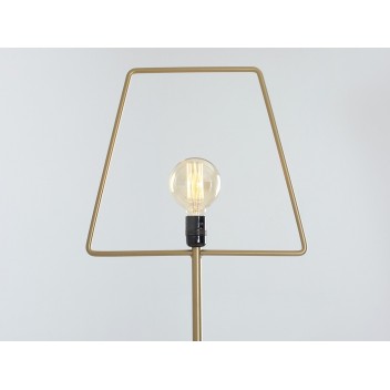 Lampa podłogowa FIRKANT FLOOR - złoty