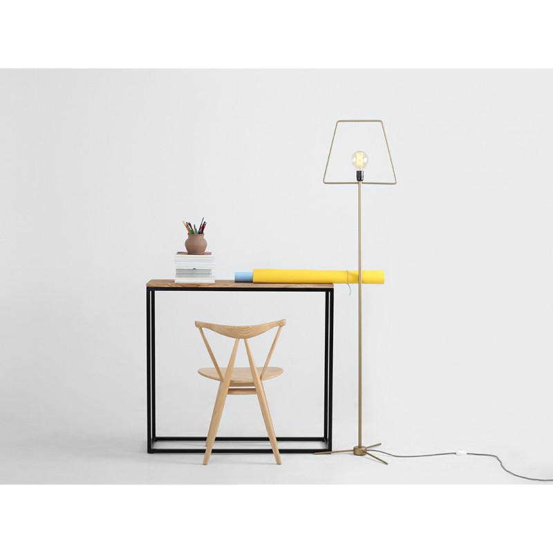 Lampa podłogowa FIRKANT FLOOR - złoty