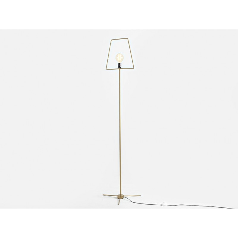 Lampa podłogowa FIRKANT FLOOR - złoty