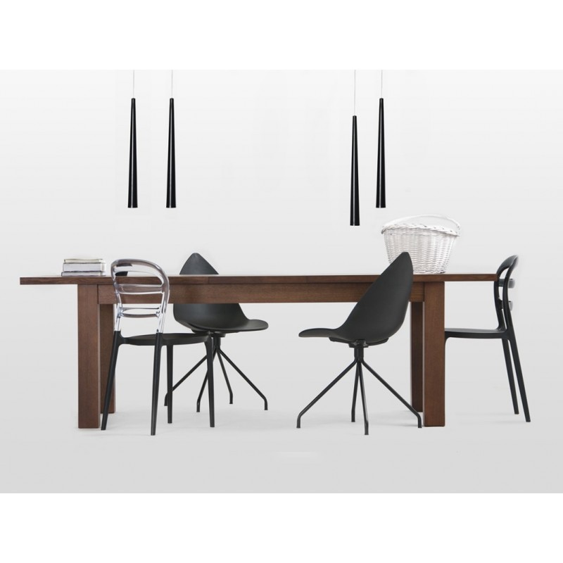 Lampa wisząca ICE 1 - czarny