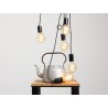 Lampa wisząca SPINNE 5 - czarny